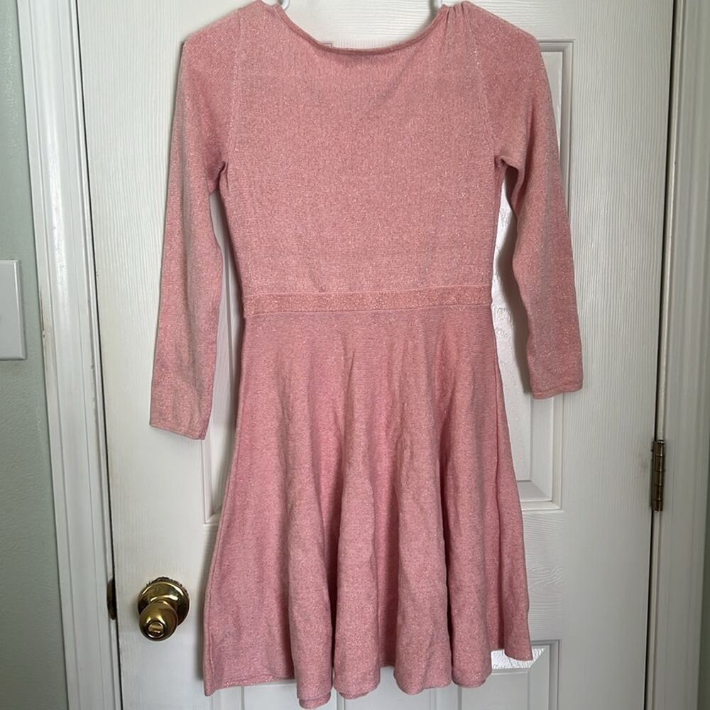 Lilly Pulitzer Carynn paradise pink sweater dress girls size XL 12/14 - Picture 6 of 6